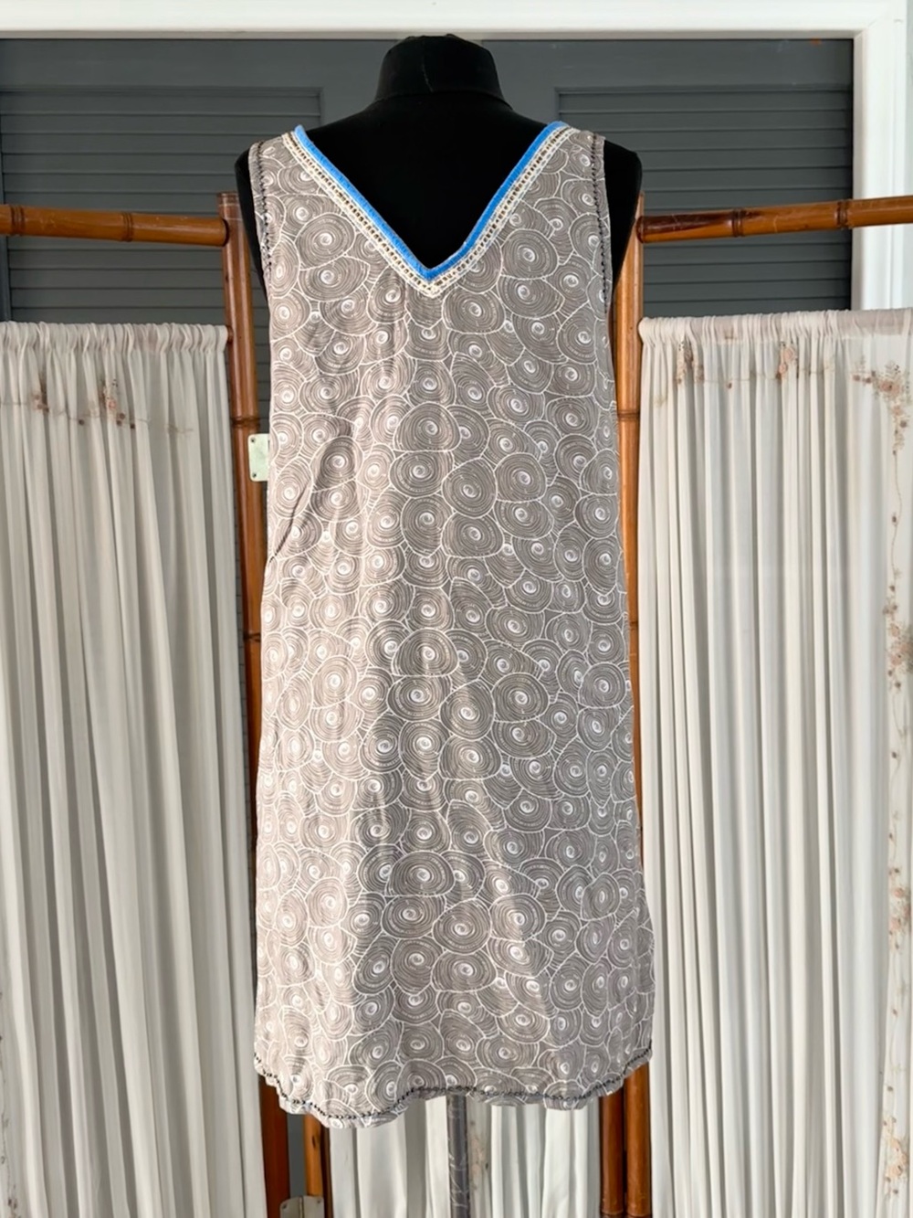 Skemo Boho Beaded Shift Dress - Picture 4 of 12